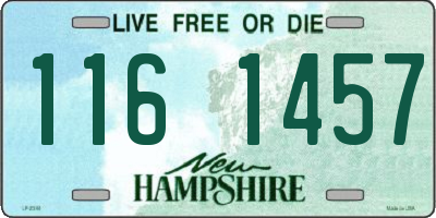 NH license plate 1161457