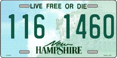 NH license plate 1161460