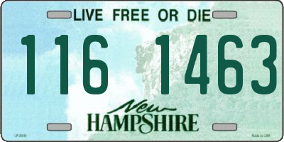 NH license plate 1161463