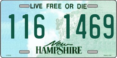 NH license plate 1161469