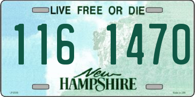 NH license plate 1161470