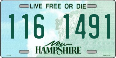 NH license plate 1161491