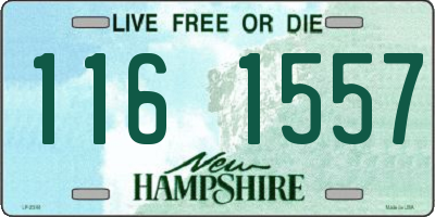 NH license plate 1161557