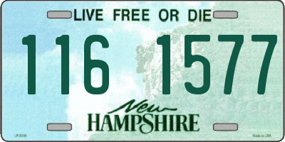 NH license plate 1161577