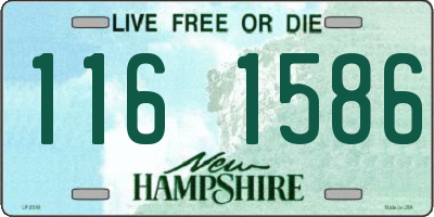 NH license plate 1161586