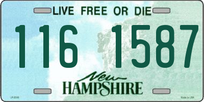 NH license plate 1161587