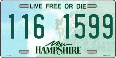 NH license plate 1161599