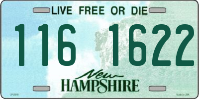 NH license plate 1161622