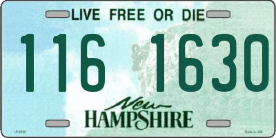 NH license plate 1161630