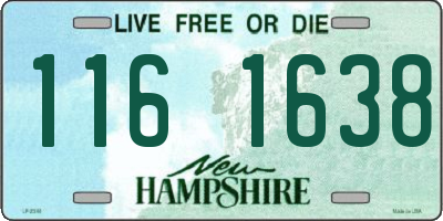 NH license plate 1161638