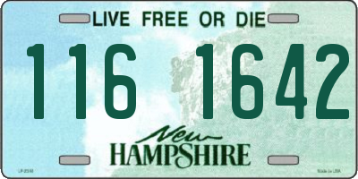 NH license plate 1161642