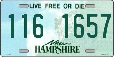 NH license plate 1161657