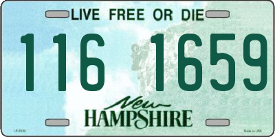 NH license plate 1161659