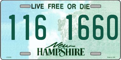 NH license plate 1161660