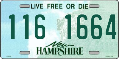 NH license plate 1161664