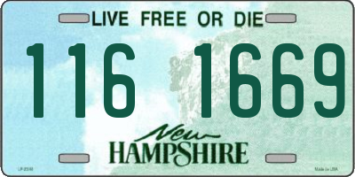 NH license plate 1161669