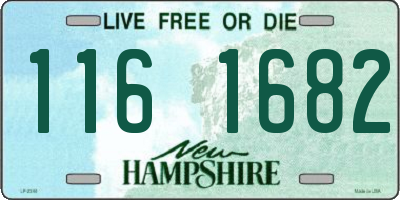 NH license plate 1161682