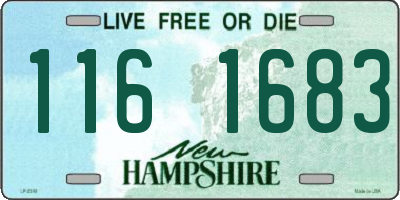 NH license plate 1161683