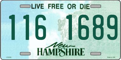 NH license plate 1161689