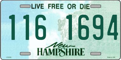 NH license plate 1161694