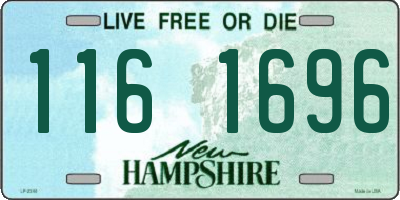 NH license plate 1161696