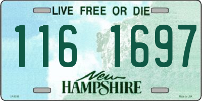 NH license plate 1161697
