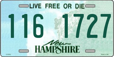 NH license plate 1161727