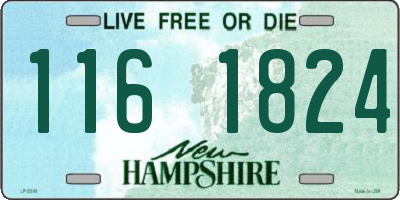 NH license plate 1161824