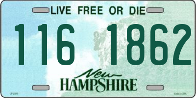 NH license plate 1161862