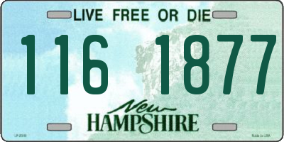 NH license plate 1161877