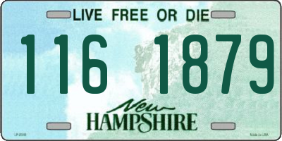 NH license plate 1161879