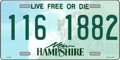 NH license plate 1161882