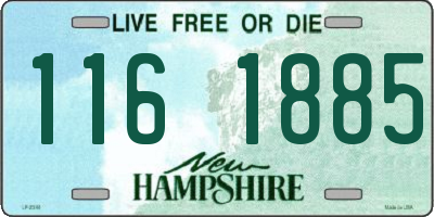 NH license plate 1161885