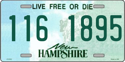 NH license plate 1161895