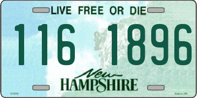 NH license plate 1161896