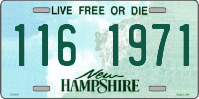 NH license plate 1161971