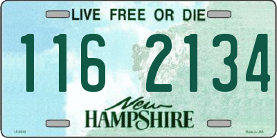 NH license plate 1162134