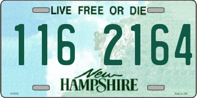NH license plate 1162164