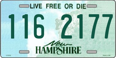NH license plate 1162177