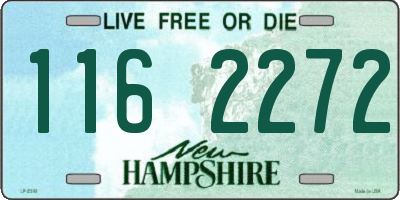 NH license plate 1162272