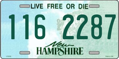 NH license plate 1162287