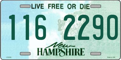 NH license plate 1162290