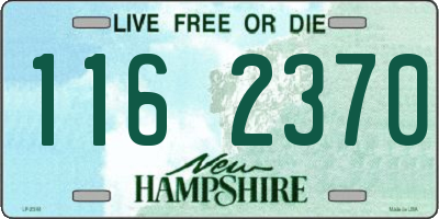 NH license plate 1162370