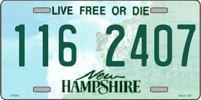 NH license plate 1162407