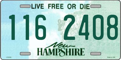 NH license plate 1162408