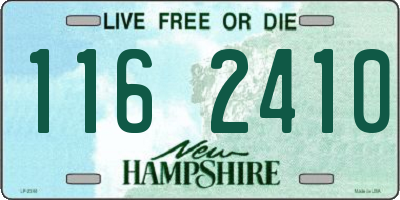 NH license plate 1162410