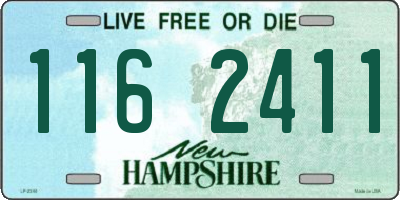 NH license plate 1162411