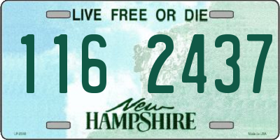 NH license plate 1162437