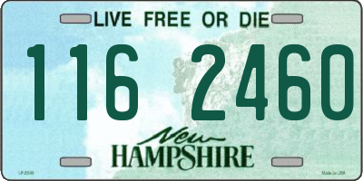 NH license plate 1162460