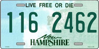 NH license plate 1162462